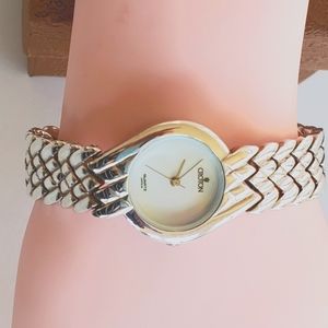 Sterling Silver (band and case) CROTON Ladies Quartz Watch
